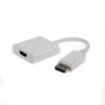 GEMBIRD Καλώδιο προσαρμογέα DisplayPort σε HDMI – Λευκό