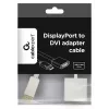 GEMBIRD Καλώδιο προσαρμογέα DisplayPort σε HDMI – Λευκό