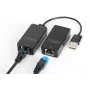DIGITUS USB Extender USB 2.0 για χρήση με καλώδιο Cat5/5e/6 (UTP STP ή SFT) έως 50 m