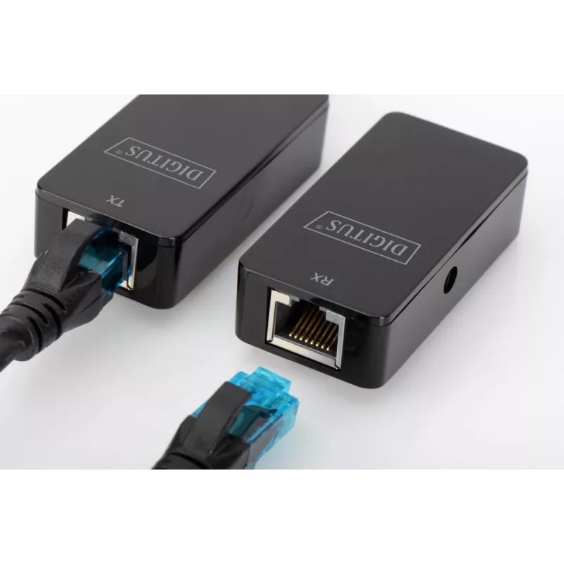 DIGITUS USB Extender USB 2.0 για χρήση με καλώδιο Cat5/5e/6 (UTP STP ή SFT) έως 50 m