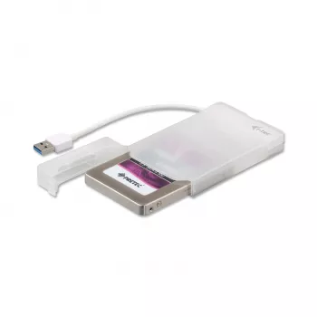Θήκη HDD/SSD i-tec MySafe USB 3.0 Easy 2,5 ίντσες Εξωτερική θήκη – Λευκή