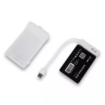 Θήκη HDD/SSD i-tec MySafe USB 3.0 Easy 2,5 ίντσες Εξωτερική θήκη – Λευκή