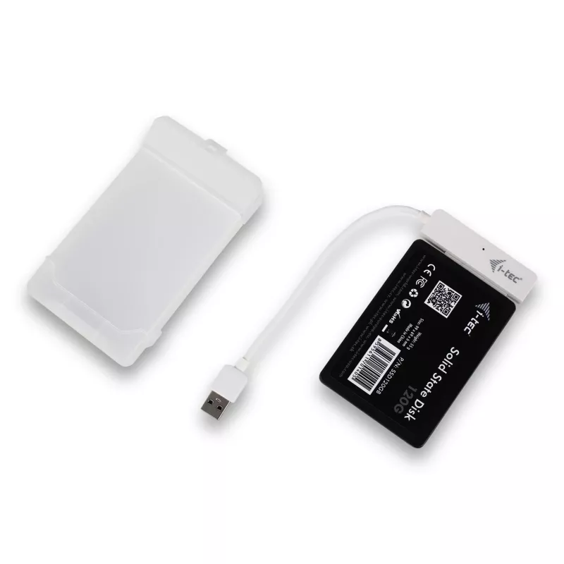 Θήκη HDD/SSD i-tec MySafe USB 3.0 Easy 2,5 ίντσες Εξωτερική θήκη – Λευκή