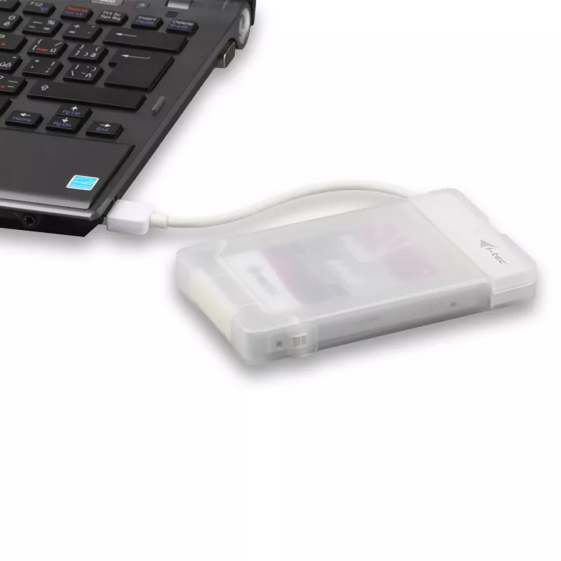 Θήκη HDD/SSD i-tec MySafe USB 3.0 Easy 2,5 ίντσες Εξωτερική θήκη – Λευκή