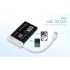 Θήκη HDD/SSD i-tec MySafe USB 3.0 Easy 2,5 ίντσες Εξωτερική θήκη – Λευκή
