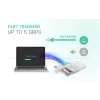 Θήκη HDD/SSD i-tec MySafe USB 3.0 Easy 2,5 ίντσες Εξωτερική θήκη – Λευκή