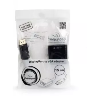 GEMBIRD Καλώδιο προσαρμογέα DisplayPort 1.1 σε VGA 15cm
