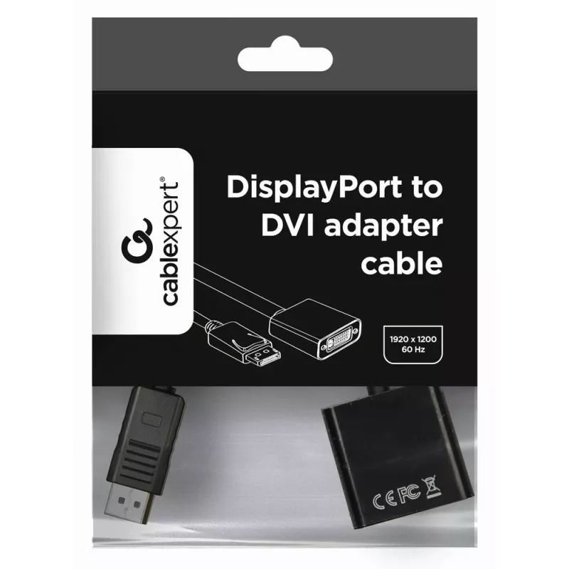 GEMBIRD Καλώδιο προσαρμογέα DisplayPort 1.1 σε VGA 15cm