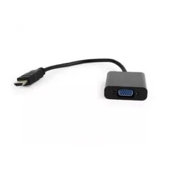 GEMBIRD καλώδιο αντάπτορα HDMI σε VGA, μονή σύνδεση μαύρο