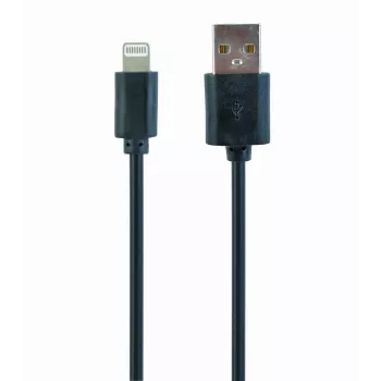 GEMBIRD Καλώδιο συγχρονισμού και φόρτισης USB σε Apple Lightning, 2m - Μαύρο