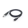 GEMBIRD Καλώδιο συγχρονισμού και φόρτισης USB σε Apple Lightning, 2m - Μαύρο