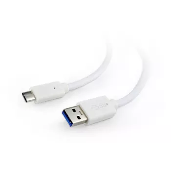 GEMBIRD Καλώδιο USB 3.0 AM σε Type-C (AM/CM) 1 m - Λευκό