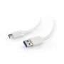 GEMBIRD Καλώδιο USB 3.0 AM σε Type-C (AM/CM) 1 m - Λευκό