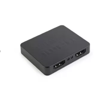 Διαχωριστής βίντεο HDMI GEMBIRD DSP-2PH4-03 — 2x έξοδοι HDMI, έως 3840×2160, εύρος ζώνης 225 MHz, HDCP, 5 V DC, μαύρο