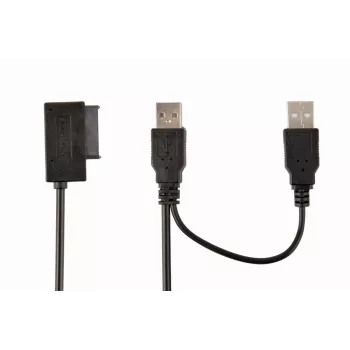 GEMBIRD Εξωτερικός προσαρμογέας USB σε SATA για λεπτό SATA SSD, DVD