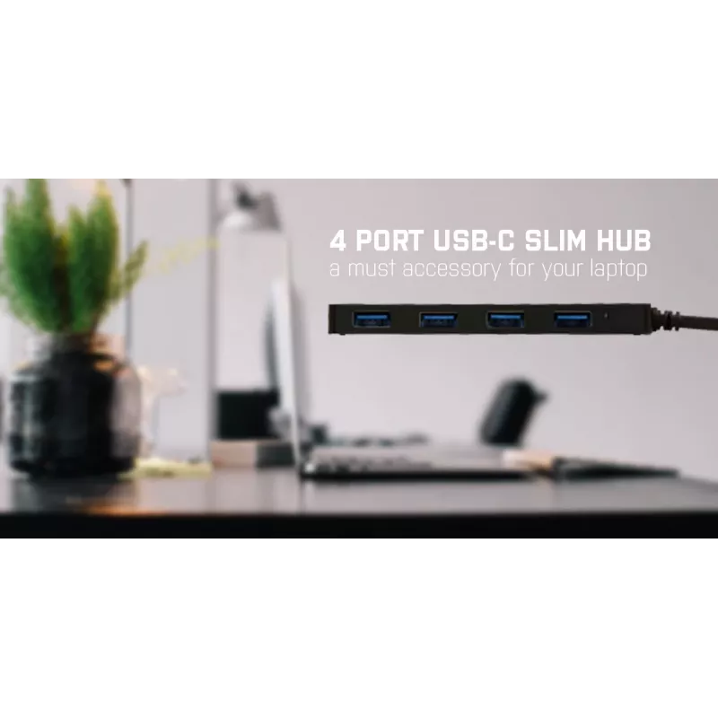 i-tec Advance USB-C λεπτό Παθητικό HUB 4 Θυρών