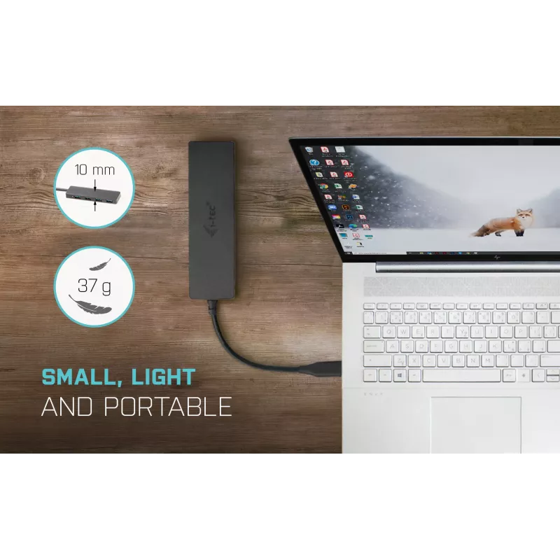 i-tec Advance USB-C λεπτό Παθητικό HUB 4 Θυρών