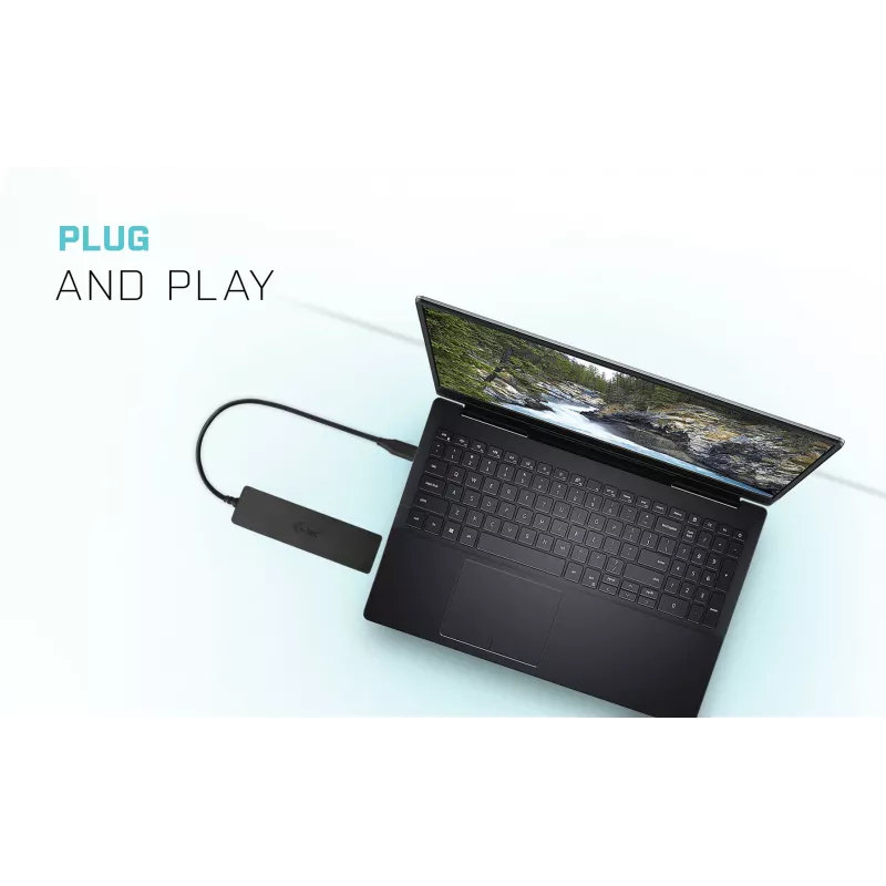i-tec Advance USB-C λεπτό Παθητικό HUB 4 Θυρών