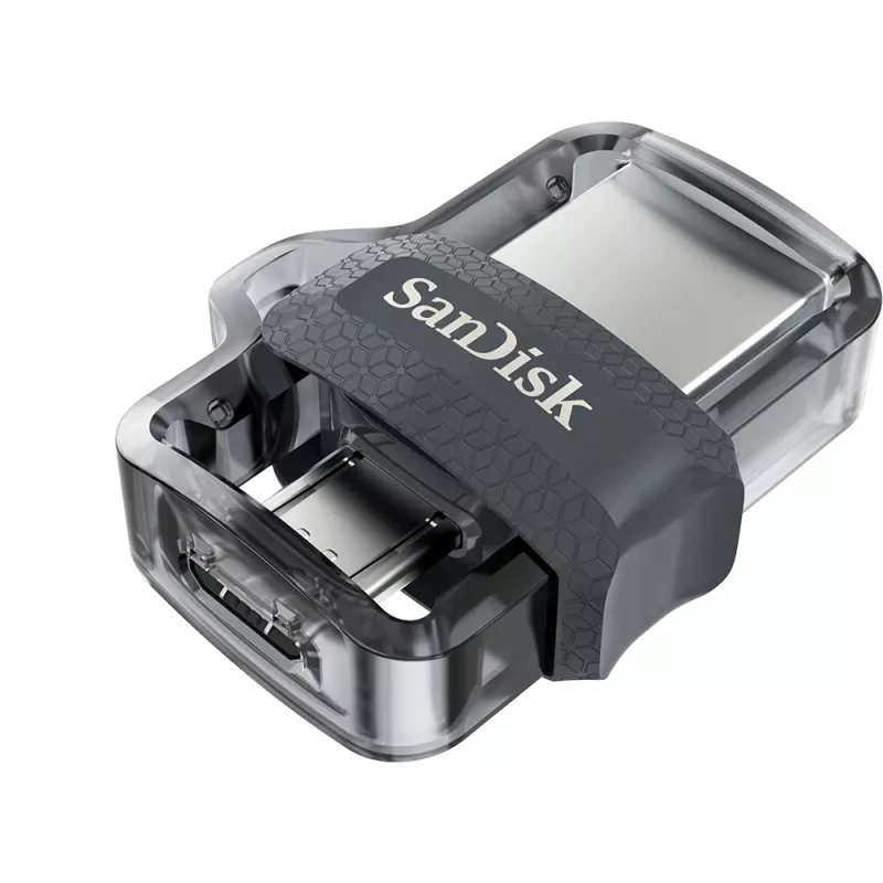 WESTERN DIGITAL SanDisk ULTRA DUAL DRIVE M3.0 - 128 GB USB Stick - Micro-USB / USB 3.0