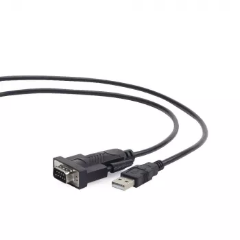 GEMBIRD USB σε DB9M RS232 PL2303TA μετατροπέας μαύρο - 1,5 m