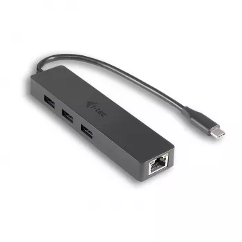 i-tec Advance USB-C λεπτό παθητικό HUB 3 θυρών + προσαρμογέας Gigabit Ethernet