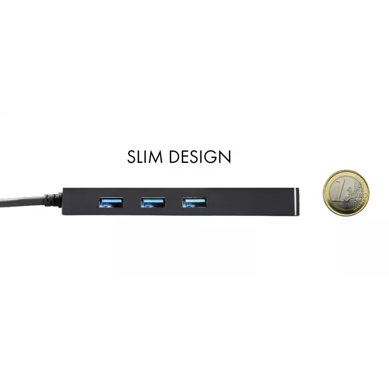i-tec Advance USB-C λεπτό παθητικό HUB 3 θυρών + προσαρμογέας Gigabit Ethernet
