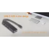 i-tec Advance USB-C λεπτό παθητικό HUB 3 θυρών + προσαρμογέας Gigabit Ethernet