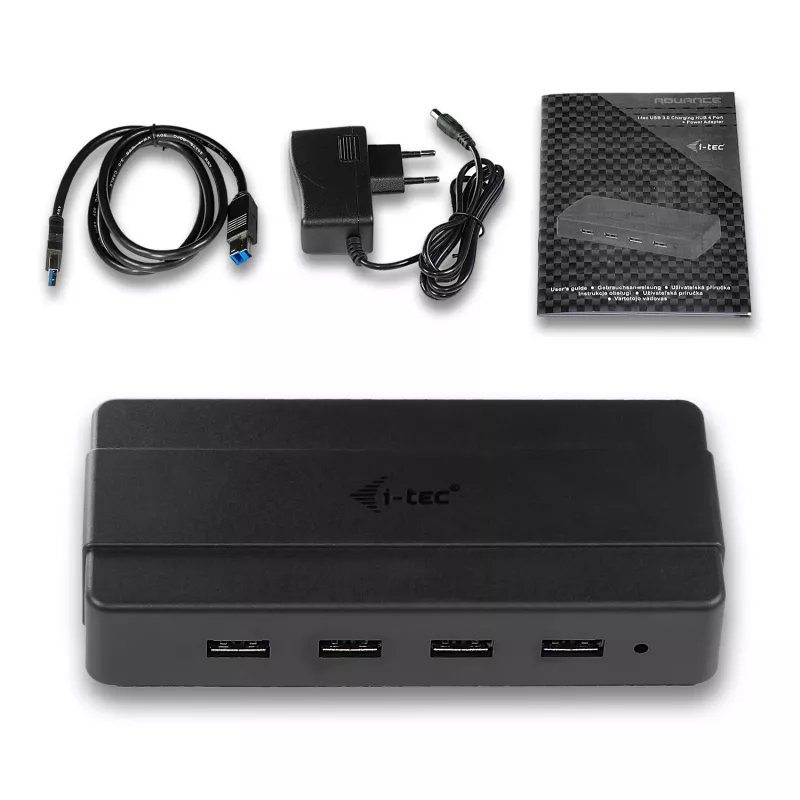 i-tec USB 3.0 Charging HUB 4 θυρών τροφοδοτικό USB 3.2 Gen 1 Type-B