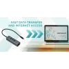 i-tec Metal USB-C HUB 3 θυρών + προσαρμογέας Gigabit Ethernet