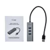 i-tec Metal USB 3.0 HUB 3 θυρών + προσαρμογέας Gigabit Ethernet