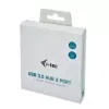 i-tec Metal USB 3.0 HUB 3 θυρών + προσαρμογέας Gigabit Ethernet