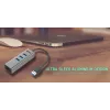 i-tec Metal USB 3.0 HUB 3 θυρών + προσαρμογέας Gigabit Ethernet