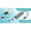 i-tec Metal USB 3.0 HUB 3 θυρών + προσαρμογέας Gigabit Ethernet