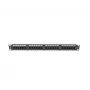 Lanberg PPU5-1024-B patch panel, 24 θυρών, 1U, 19 ιντσών, Cat5e UTP, μεταλλικό, μαύρο
