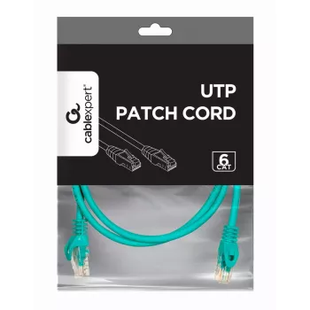 GEMBIRD Καλώδιο patch - CAT6 - UTP - 2m - πράσινο