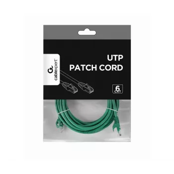 GEMBIRD Καλώδιο patch - CAT6 - UTP - 5m - πράσινο