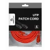 GEMBIRD Καλώδιο patch - CAT6 - UTP - 5m - κόκκινο
