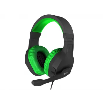 GENESIS Argon 200 Headset Ενσύρματο Gaming Headset μαύρο, πράσινο
