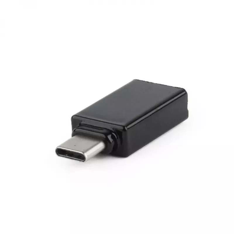USB προσαρμογέας γραφικών Gembird A-USB3-CMAF-01 — USB Type-C σε USB (USB 2.0 / 3.2 Gen 1), συμπαγές μαύρο