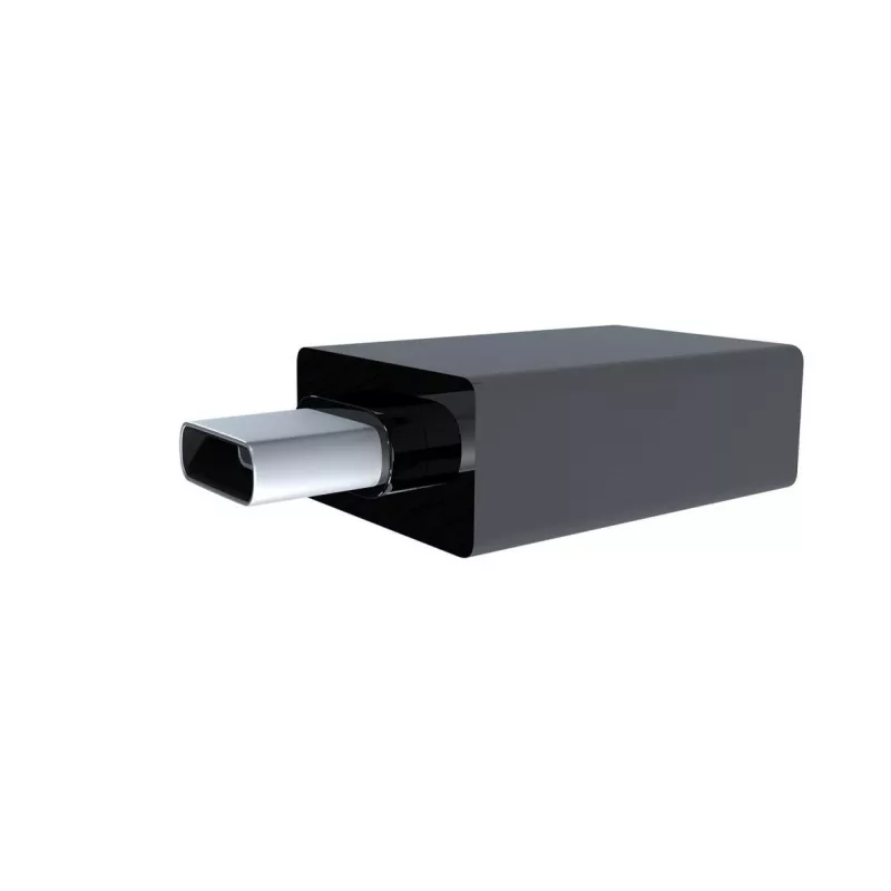 USB προσαρμογέας γραφικών Gembird A-USB3-CMAF-01 — USB Type-C σε USB (USB 2.0 / 3.2 Gen 1), συμπαγές μαύρο