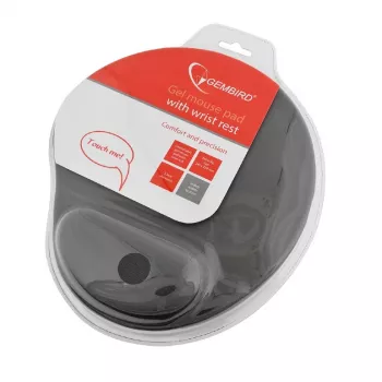 GEMBIRD Mousepad με υποστήριξη καρπού gel Γκρι