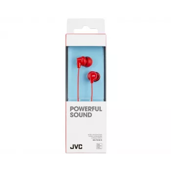 JVC HA-FX10-R-E Πολύχρωμα In-Ear Ακουστικά