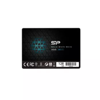 SILICON POWER SSD - A55 - 128GB - 2,5 ίντσες - SATA III Slc