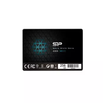 2,5 ίντσες SATA III SSD Silicon Power Ace A55 256 GB, 3D TLC, έως 550/450 MB/s, 7 mm