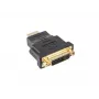 LANBERG Καλώδιο αλλαγής φύλου HDMI (βύσμα αρσενικό) σε DVI-D (υποδοχή θηλυκή, 24+5) μαύρο, 1920x1080@60Hz, θήκη ABS