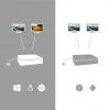 i-tec USB-C 3.1 Dual 4K DP Προσαρμογέας βίντεο