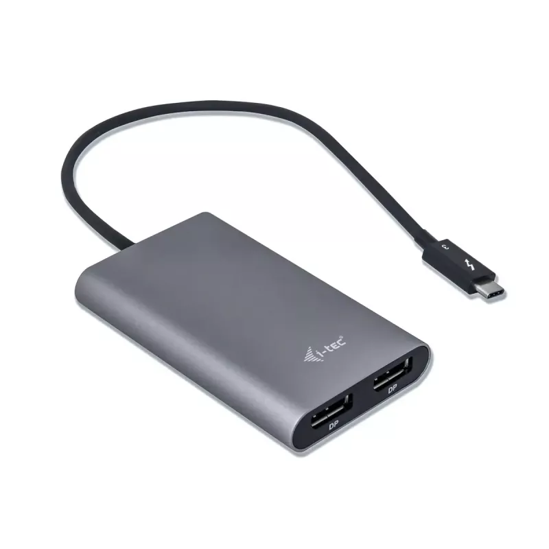 i-tec Thunderbolt 3 Dual DP Προσαρμογέας βίντεο USB Type-C DisplayPort 1.2a