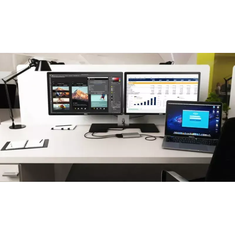 i-tec Thunderbolt 3 Dual DP Προσαρμογέας βίντεο USB Type-C DisplayPort 1.2a