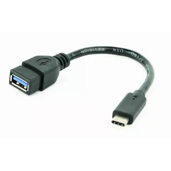 Gembird A-OTG-CMAF3-01 Καλώδιο USB, USB‑C σε USB‑A, 0,2 m, μαύρο