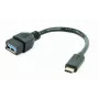 Gembird A-OTG-CMAF3-01 Καλώδιο USB, USB‑C σε USB‑A, 0,2 m, μαύρο